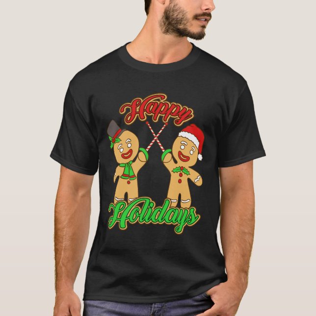 Weihnachten Lebkuchen Weihnachten Weihnachten Weih T-Shirt (Vorderseite)