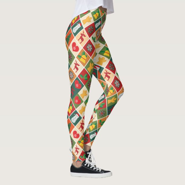 Weihnachten Leggings (Rechts)