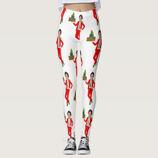Weihnachten Leggings (Vorderseite)