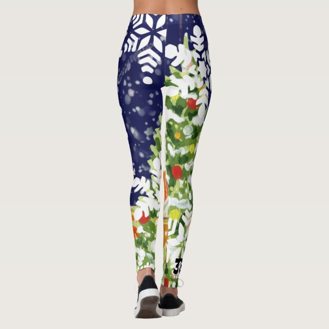 Weihnachten Leggings (Rückseite)