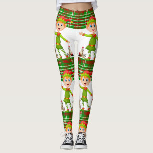 Weihnachten Leggings, Elf Leggings
