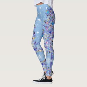 Weihnachten Leggings Schöner Weihnachtsbaum
