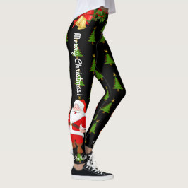 Weihnachten-Leggings Weihnachtsfarbe Leggings