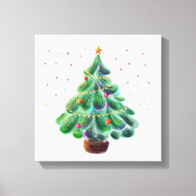 Weihnachten Leinwanddruck (Vorderseite)