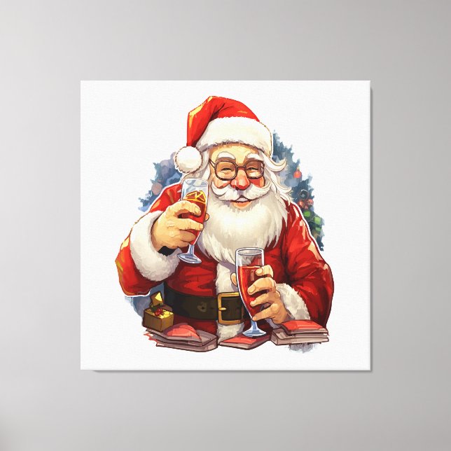 Weihnachten Leinwanddruck (Vorderseite)