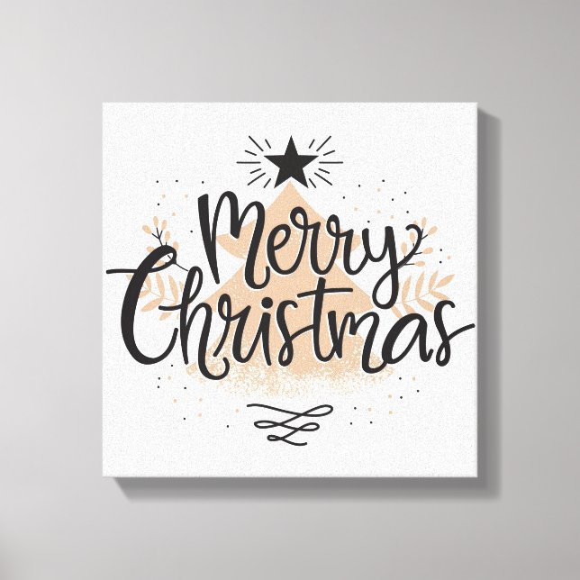 Weihnachten Leinwanddruck (Vorderseite)