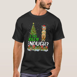 Weihnachten Leuchtturm ist dieser Jolly genug Meer T-Shirt