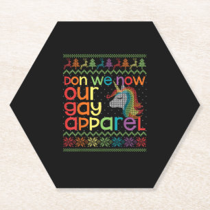 Weihnachten LGBT Wir tragen jetzt unsere schwule K Untersetzer