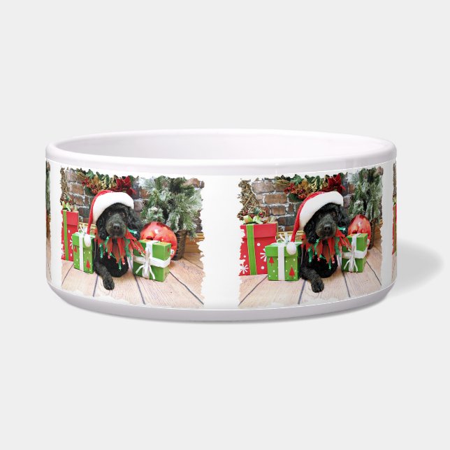Weihnachten - LhasaPoo - Freund Napf (Vorderseite)