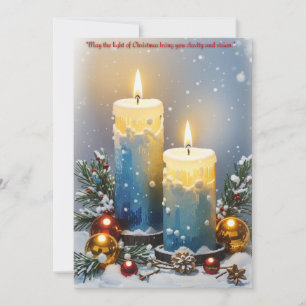 Weihnachten Licht der Klarheit und Vision: Gruß
