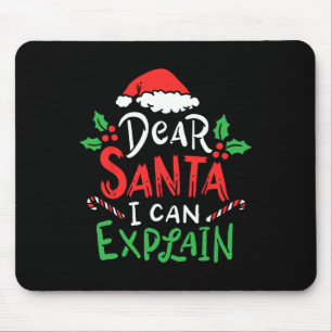 Weihnachten Liebe Santa I kann den lustigen Weihna Mousepad