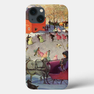 Weihnachten, Liebe und Romantik Sleigh iPhone 13 Hülle