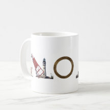 Weihnachten Lighthouse Tasse