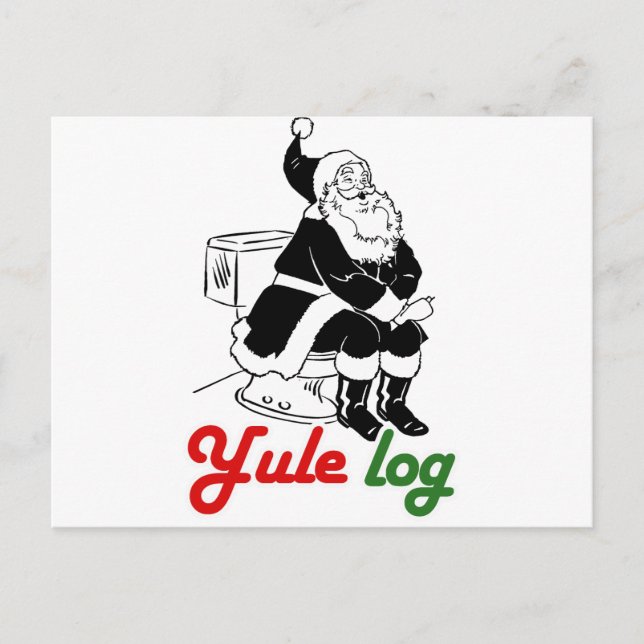 Weihnachten LOG -.png Postkarte (Vorderseite)