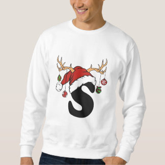 Weihnachten Logo Design phantastisch Sweatshirt. Sweatshirt