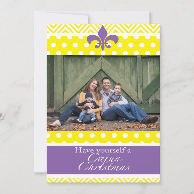 Weihnachten Louisianas Cajun (Vorderseite)