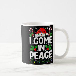Weihnachten Lustig Ich komme in Frieden Paar Passe Kaffeetasse