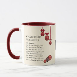 Weihnachten MAG DER LORD BLESS YOU Monogram Tasse