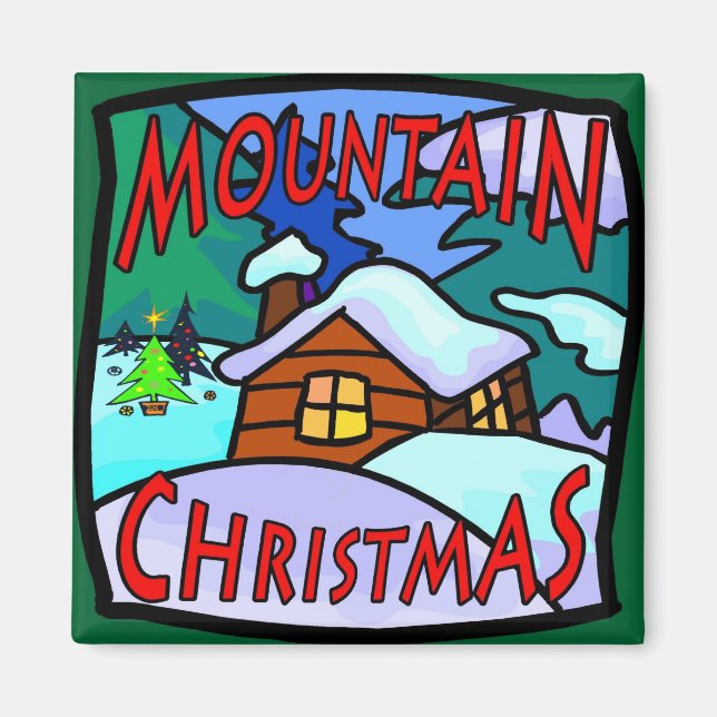 Weihnachten Magnet (Vorne)