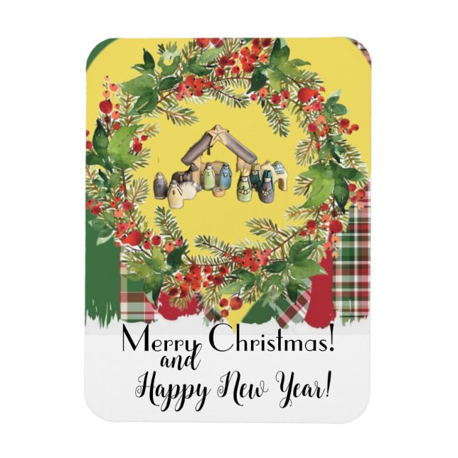 Weihnachten Magnet (Vertikal)