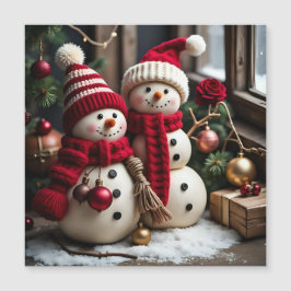 Weihnachten - Magnetkarte