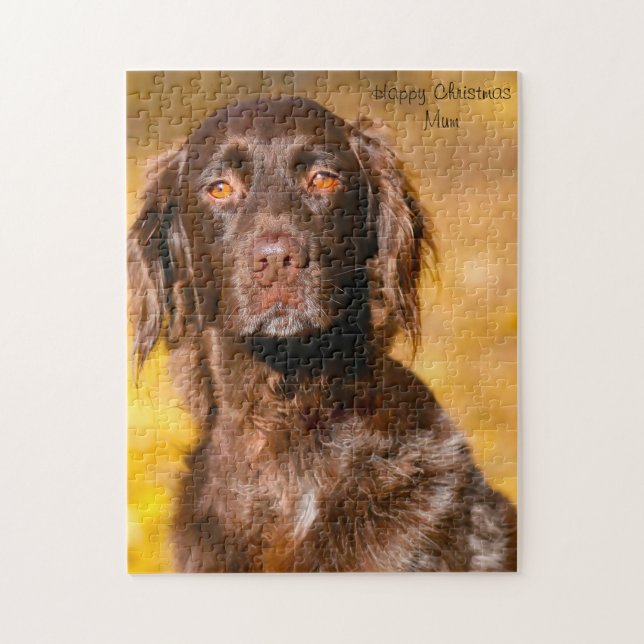 Weihnachten Mama. Puzzle (Vertikal)