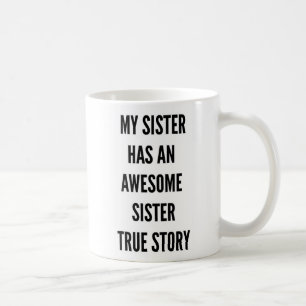 Weihnachten meine Schwester hat eine fantastische Tasse