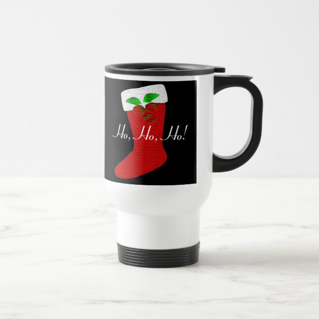 Weihnachten Merry Xmas Strumpf Tasse (Rechts)