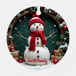 Weihnachten - Metallkreisverzierung Ornament Aus Metall