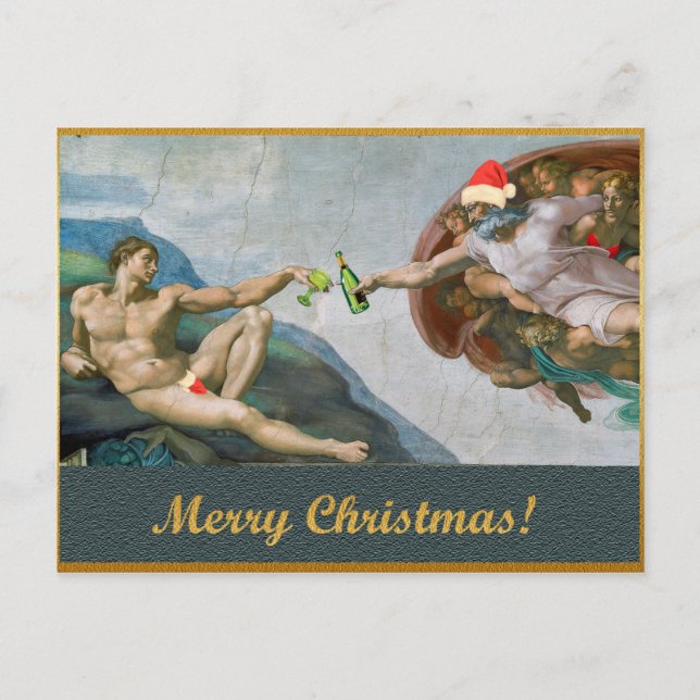Weihnachten Michelangelo (Vorderseite)