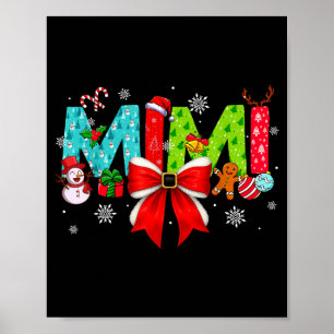Weihnachten Mimi Coquette Schleife Mimi Weihnachte Poster