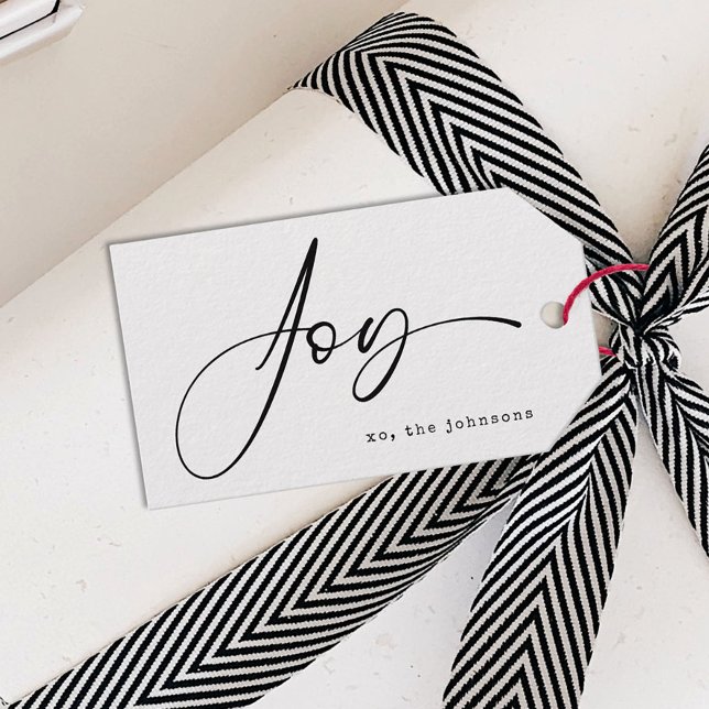 Weihnachten Minimalistisch Geschenkanhänger (Von Creator hochgeladen)