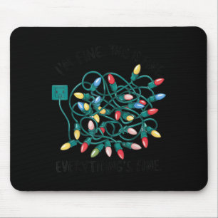 Weihnachten Mir geht's gut Alles ist gut Verwirrte Mousepad