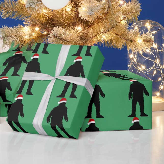 WEIHNACHTEN MIT BIGFOOT  GESCHENKPAPIER (Feiertage)