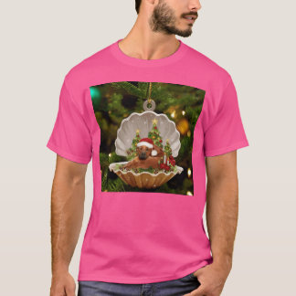 Weihnachten mit Dackel T-Shirt