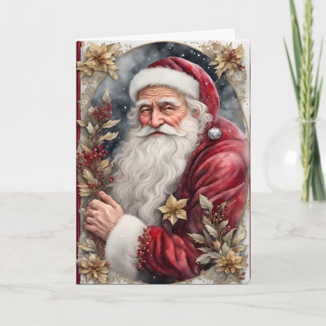 Weihnachten mit dem alten St. Nikolaus (Vorderseite)
