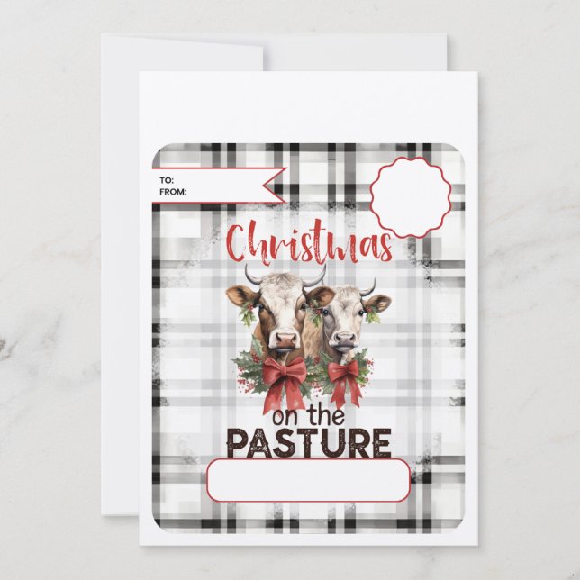 Weihnachten mit dem Geld der Weide (Vorderseite)