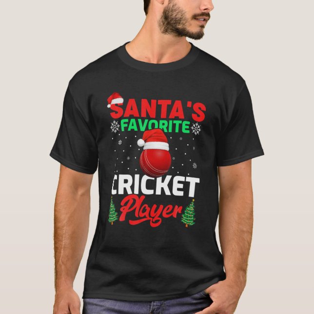 Weihnachten mit dem lustigen Weihnachtsmann T-Shirt (Vorderseite)
