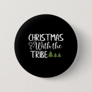 Weihnachten mit dem Weihnachtsfeiertag des Stammes Button
