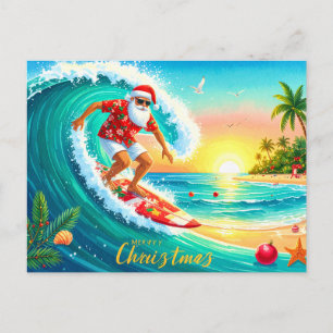Weihnachten mit dem Weihnachtsmann surfen
