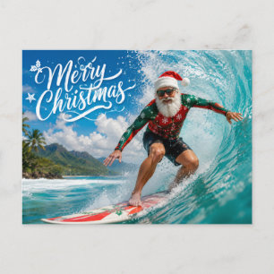 Weihnachten mit dem Weihnachtsmann surfen