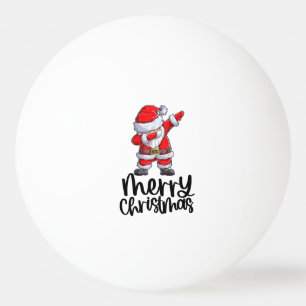 Weihnachten mit dem Weihnachtsmann Tischtennisball