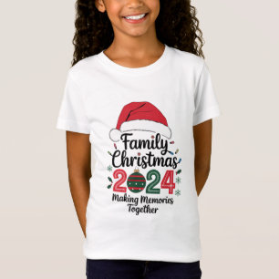 Weihnachten mit der Familie 2024 Gemeinsam Erinner T-Shirt