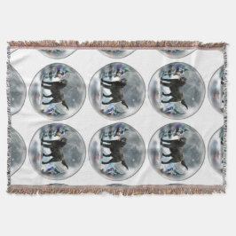 Weihnachten mit Flachbildschirm Decke