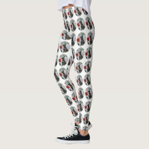Weihnachten mit Flachbildschirm Leggings
