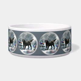 Weihnachten mit Flachbildschirm Napf