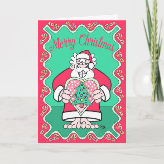 WEIHNACHTEN MIT "HERZ" Weihnachtskarte Karte