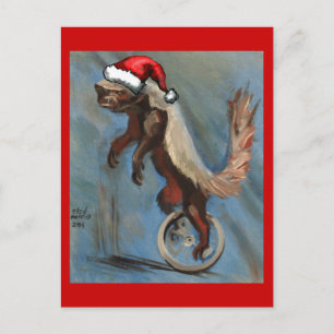 Weihnachten mit Honig-Dachs