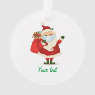 Weihnachten mit individueller Brille Ornament
