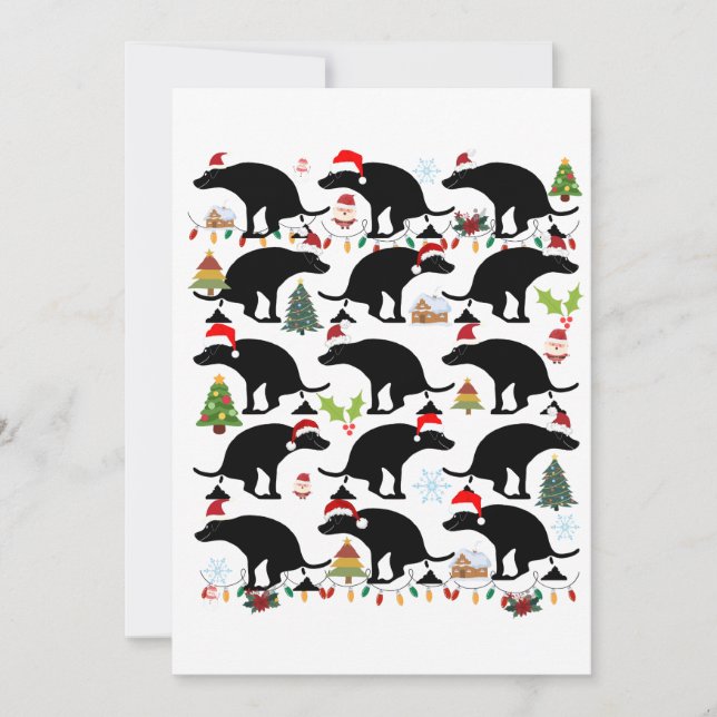 Weihnachten mit Kackend Hunden (Vorderseite)
